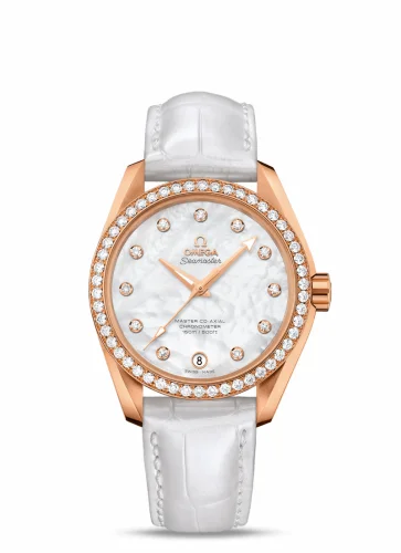 Omega Seamaster Aqua Terra 150M Master Co-Axial 38.5 Red Gold / Diamond / MOP 231.58.39.21.55.001 (23158392155001)